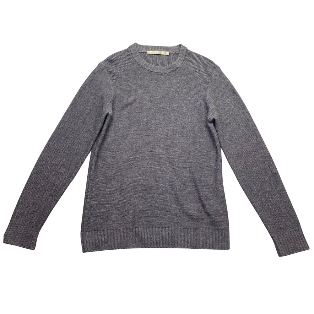 Icebreaker Merino Wool Crew Neck Sweater Mens Medium Gray Knit IB-Z-201707001